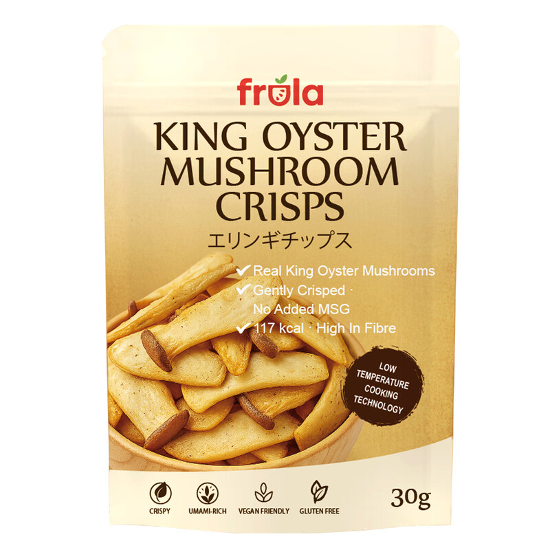 Frula Vegetable Crisps King Oyster Mushroom Crisps