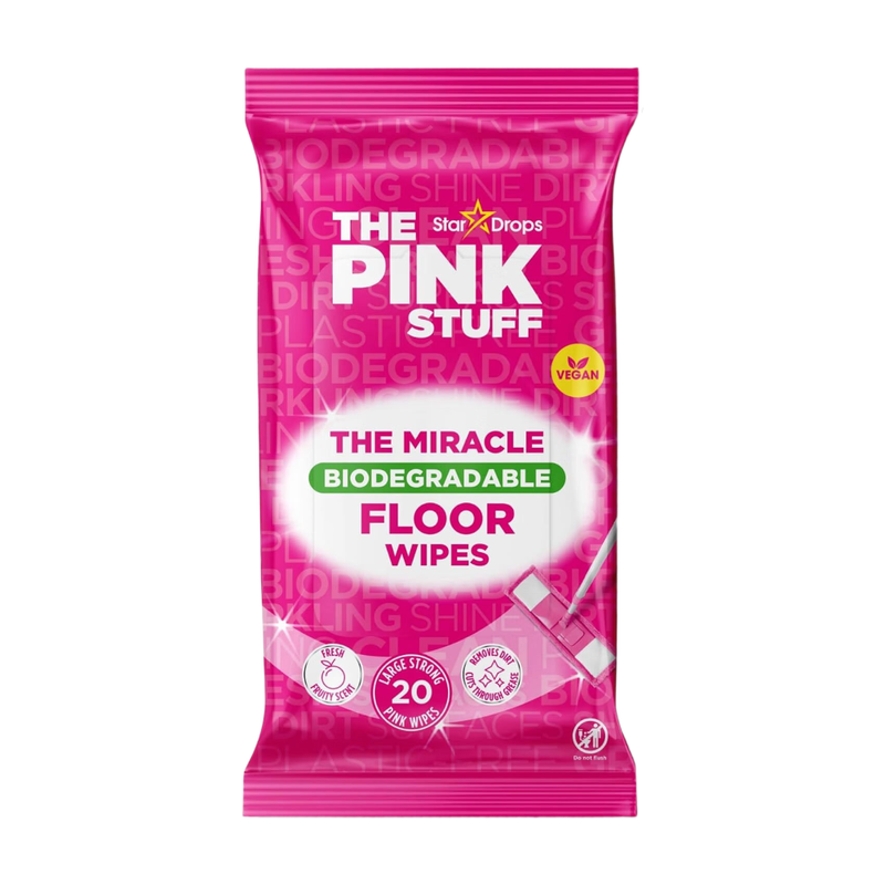 Miracle Biodegradable Floor Wipes (20-Pack)