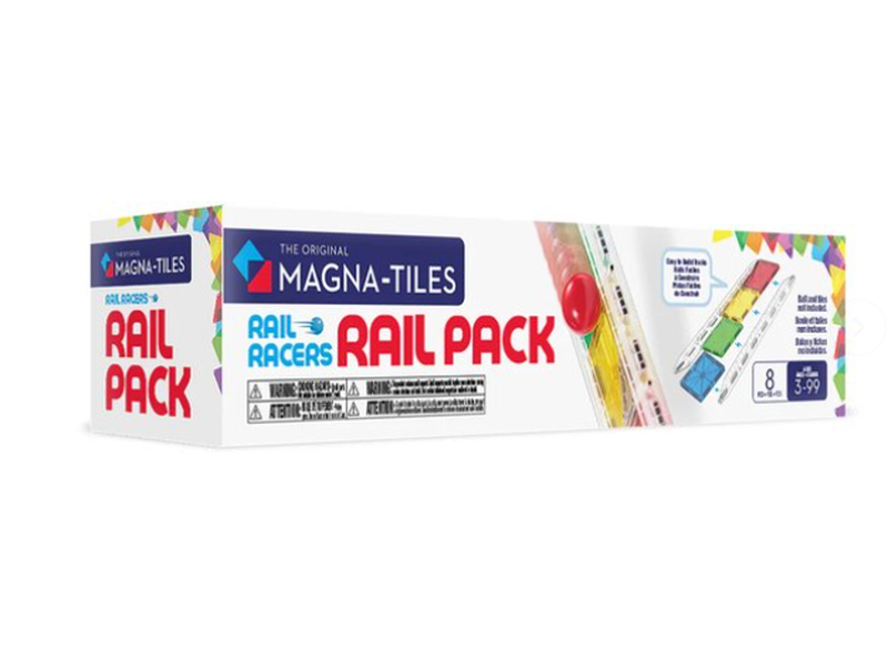 263008RP MAGNA-TILES® Rail Racers 8-delige railsset