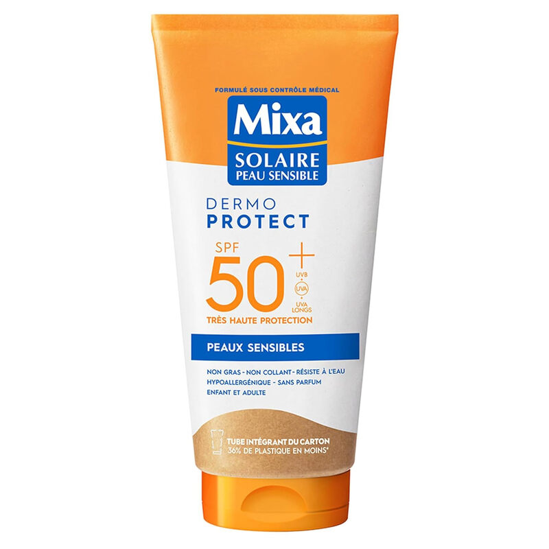 Mixa Solaire Sonnenmilch Für Empfindliche Haut Mit Sehr Hohem Schutz Spf 50
