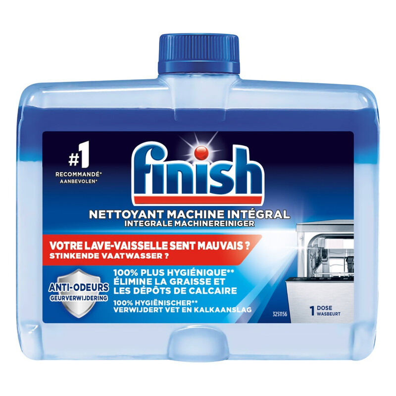 Finish vaatwasserreiniger 250 ml Integral Regular