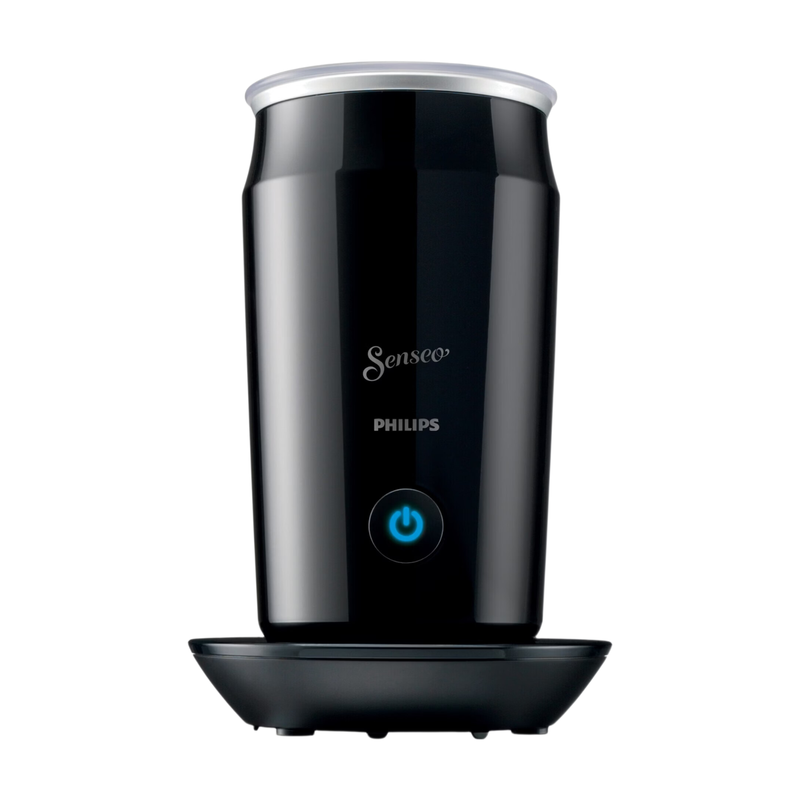 PHILIPS Senseo Elektrische Melkopschuimer CA6500/60 - Antikleeflaag - Vaatwasserbestendig - Ook voor Cappuccino - Zwart - 120 ml