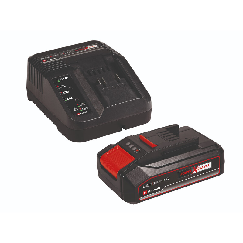 Battery & Charger Starter Kit Power X-Change 18V 2.5Ah Li-Ion