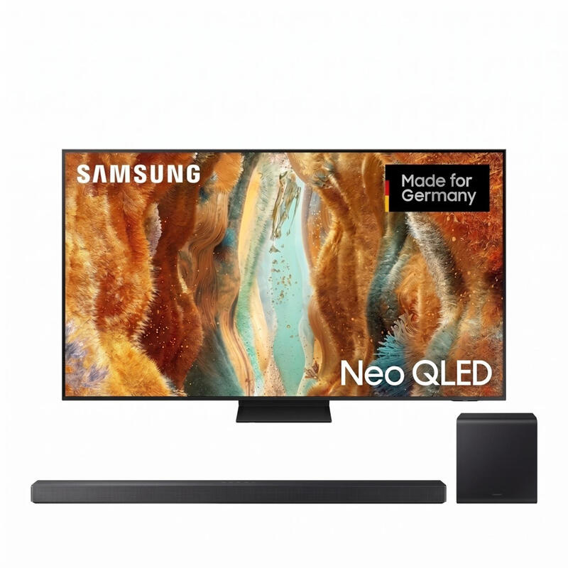 Bundle-Angebot Samsung Neo QLED TV 55QN70F & Soundbar HW-QS710GF