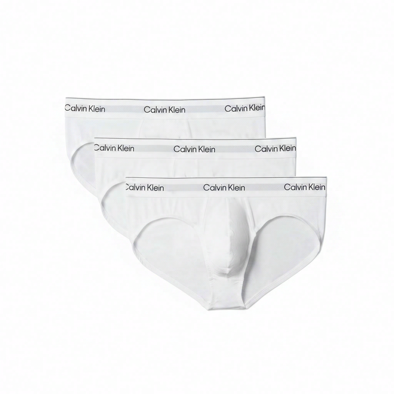 Calvin Klein hip brief 3-pack 100 3 heren 3XL wit