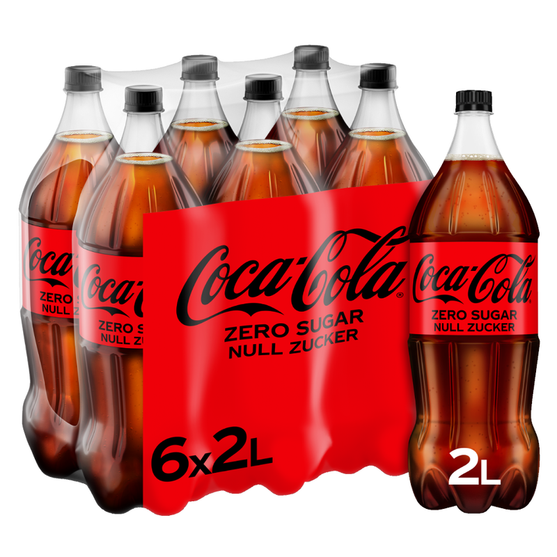 Coca-Cola Zero Ohne Zucker 6 x 2 L
