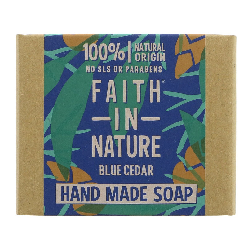 Wrapped Soap - Blue Cedar 100g