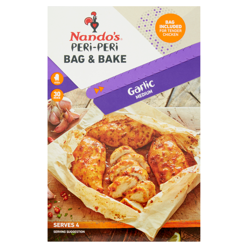 Nando's Peri-Peri Bag & Bake Garlic 20g
