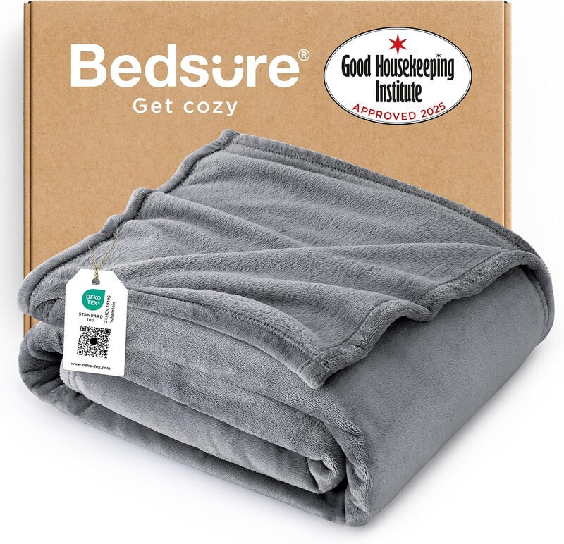 Flannel Blanket-Solid-UK Quiet Shade130x150cm*1pcs100%Polyester