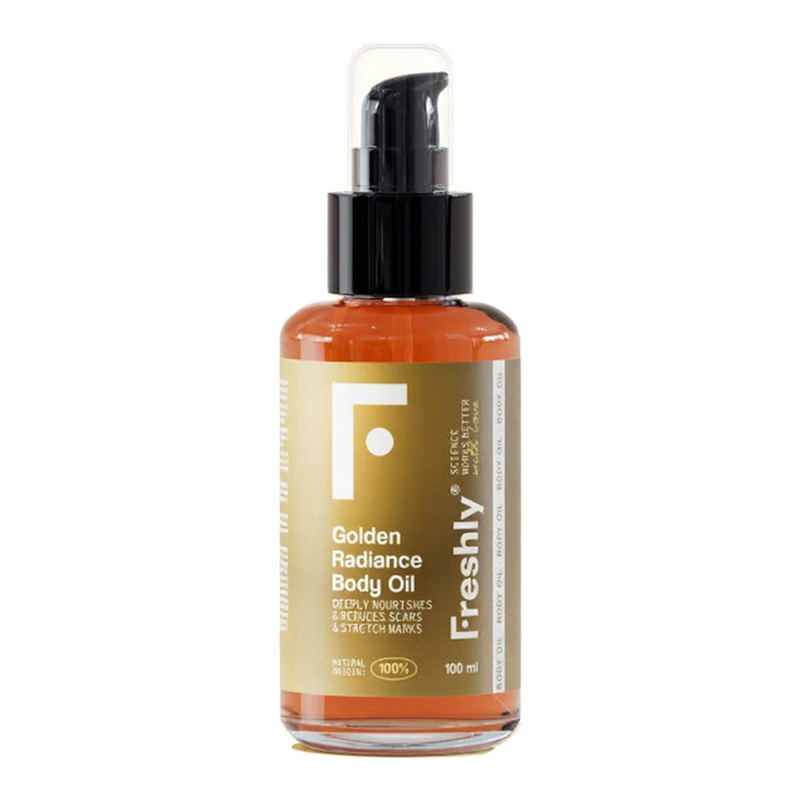 Freshly Cosmetics Golden Radiance Lichaamsolie - Standaard 100 ml