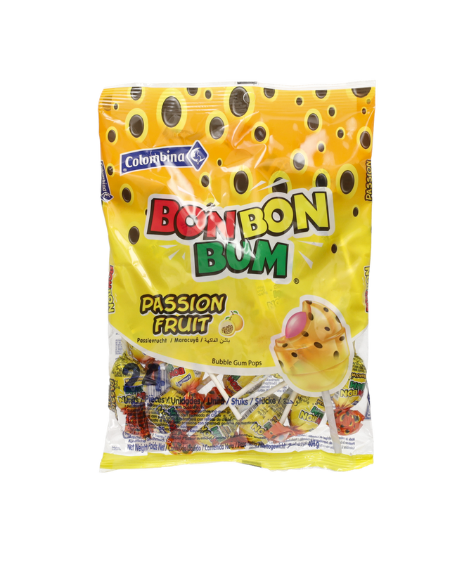 Colombina Passievrucht Smaak Lollies - 408 g
