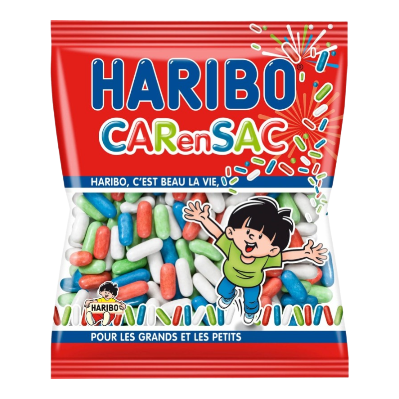 Haribo Carensac 120 g Lot de 10