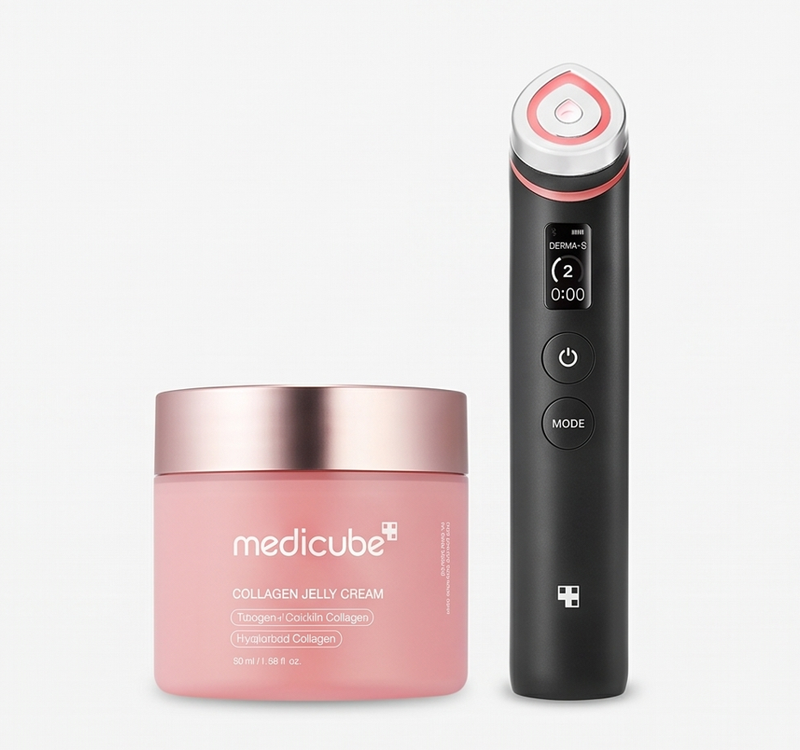 [Bestes Angebot] medicube Age-R Booster Pro EX & Collagen Jelly Cream Straffungspaket