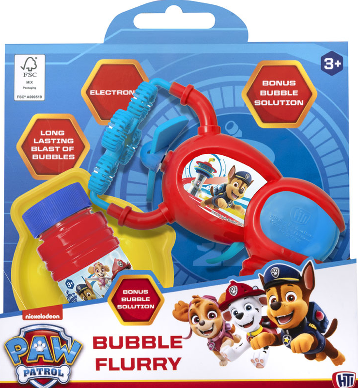 Paw Patrol Bubble Flurry speelgoedset – 3 stuks, kunststof