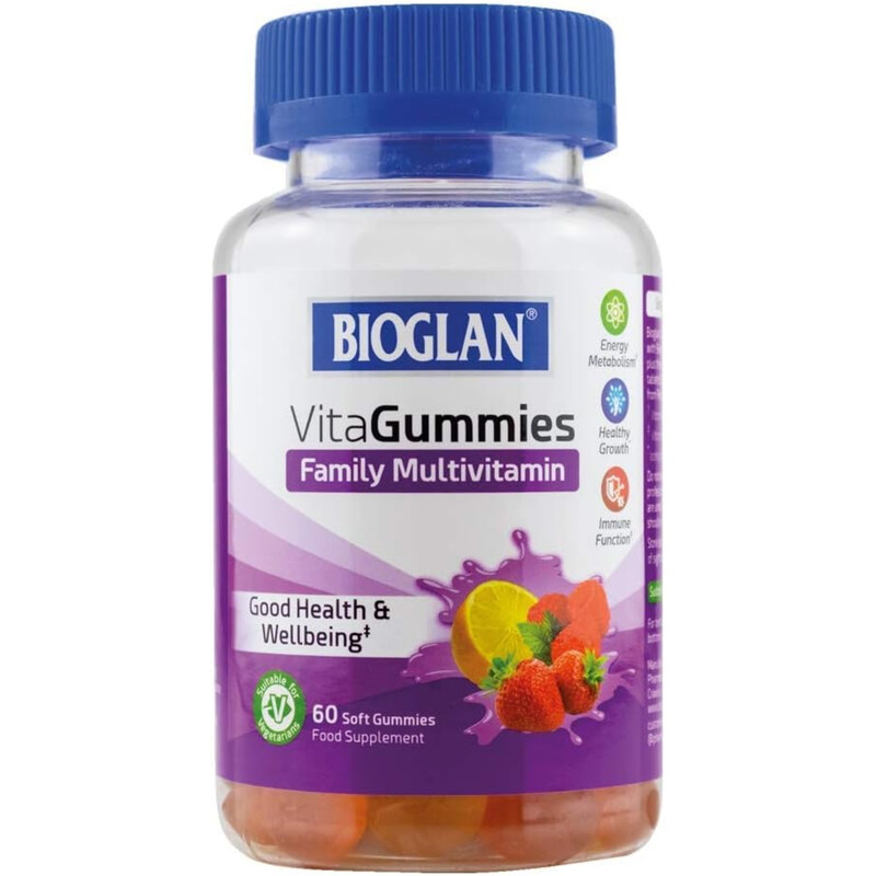 BIOGLAN VitaGummies Family Multivitamin Gummy Supplement for All Ages (60 Gummies)