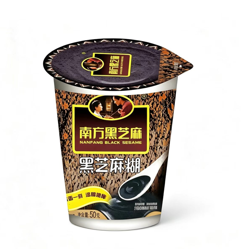 Nan Fang Zwarte Sesam Zwarte Sesampap Cup 50 g