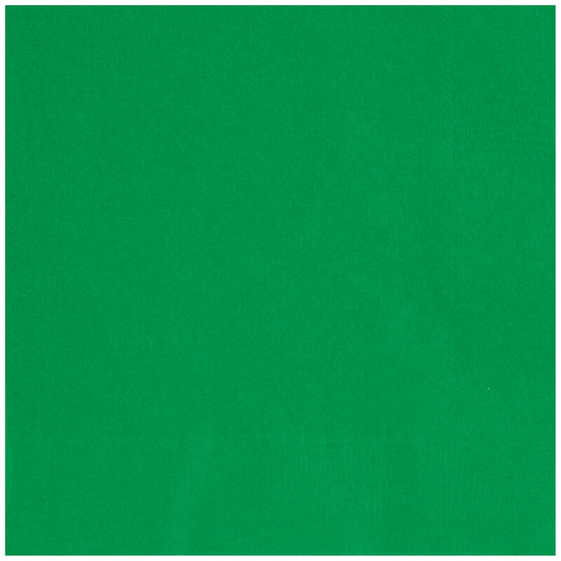 Unique Lunch Napkins, Emerald Green, 20 pack