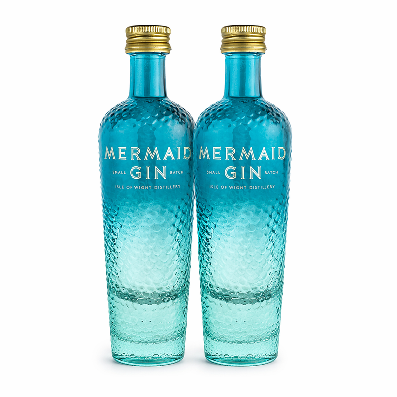Pack of 2 - Mermaid Gin 5cl 42% ABV