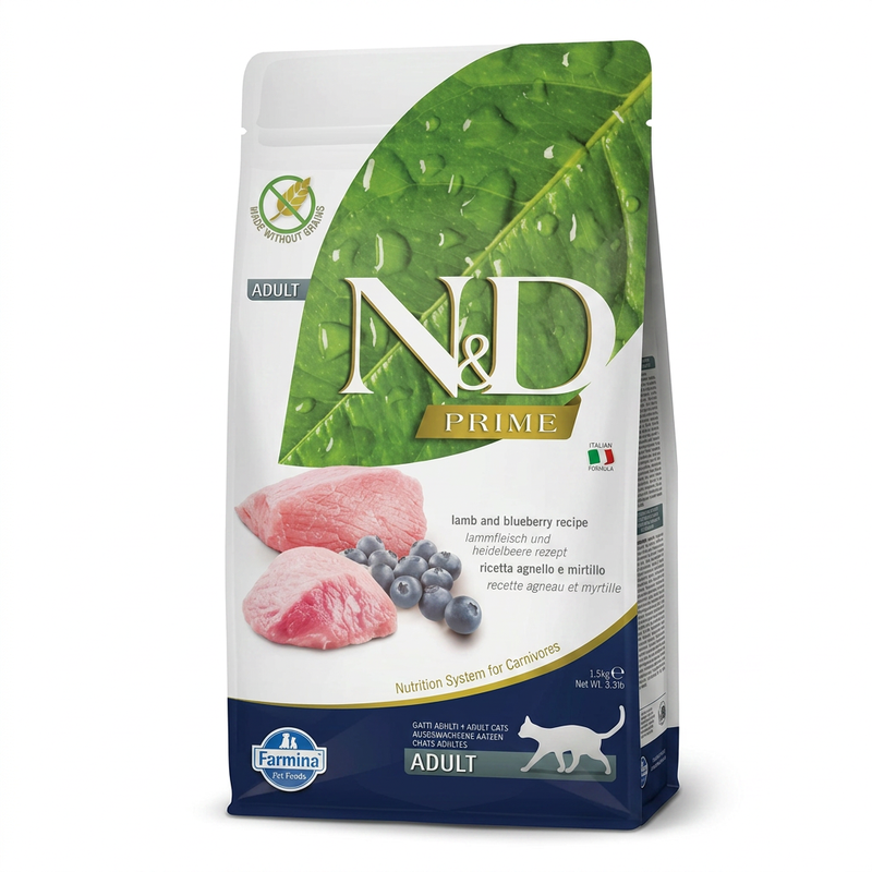Farmina N&D Prime Katzenfutter Lamm 1,5 kg