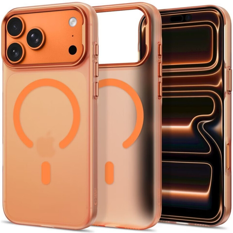 Tech-Protect Magzero Magsafe Hülle Für Iphone 17 Pro Max / 18 Pro Max - Mattorange