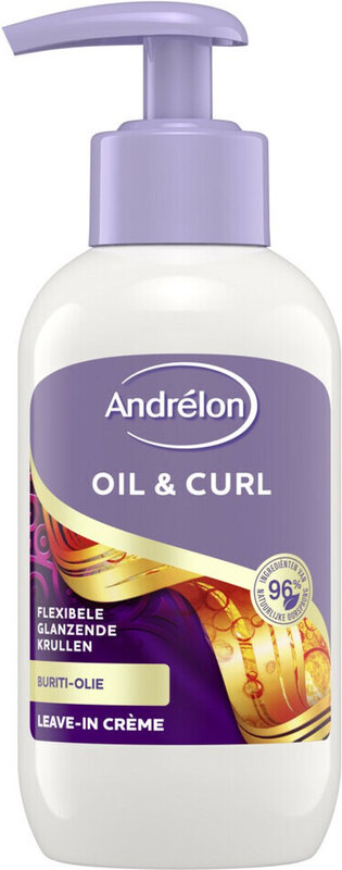 Andrelon Oil & Curl leave-in crème - 200 ml