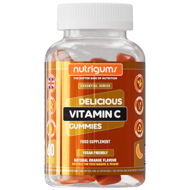 Nutrigums Orange Vitamin C Immune Support Gummies - 60 Gummies