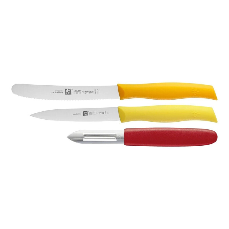 Zwilling TWIN Grip Messerset, 3-teilig | gemischte Farben