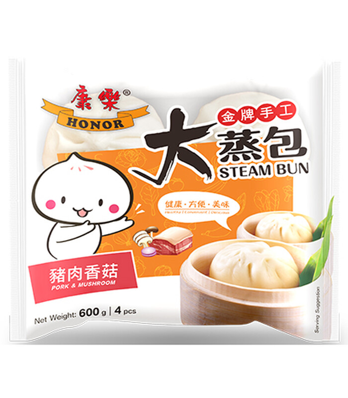 Bun-Pork with Mushroom 600g