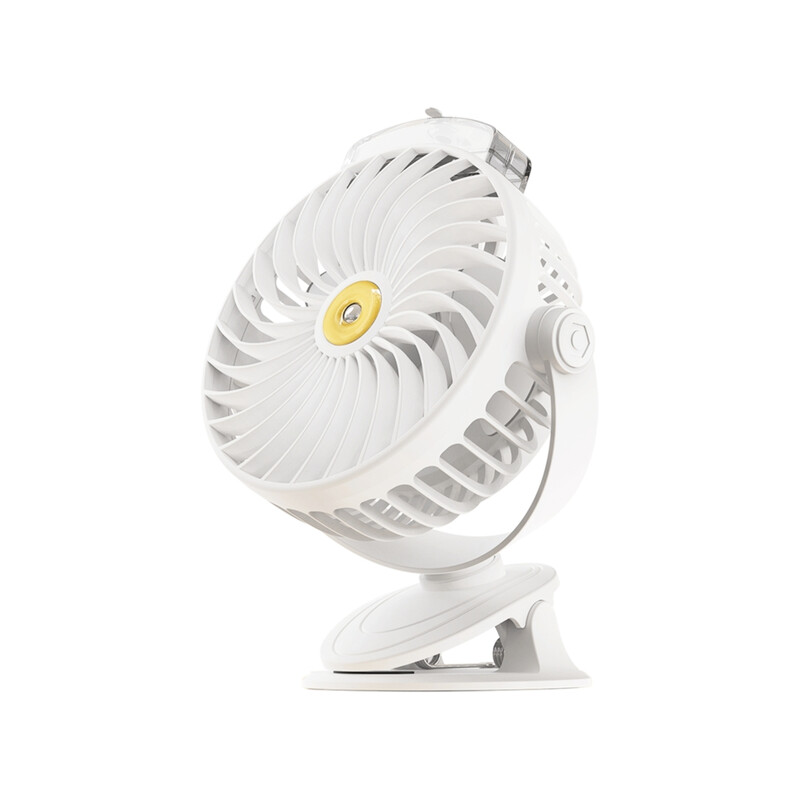 Aigostar 6F3B Clip-Ventilator, tragbarer 6-Zoll-USB-Ventilator mit 3 Flügeln