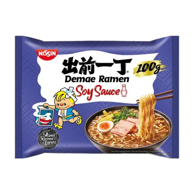 NISSIN Demae instantnoedels zak Tokyo soja 100 g