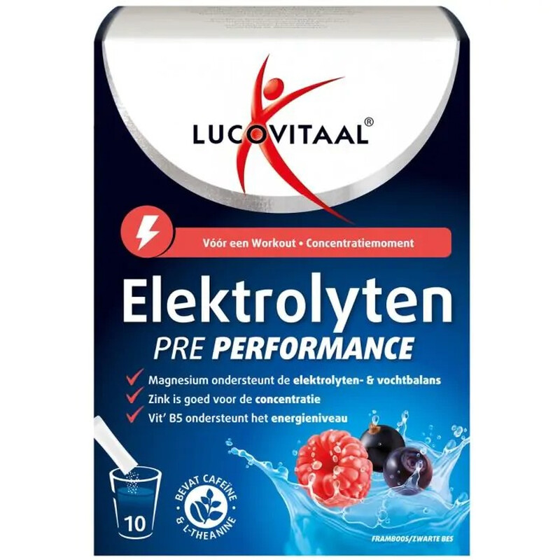 Lucovitaal Electrolytes Pre Performance 10 zakjes