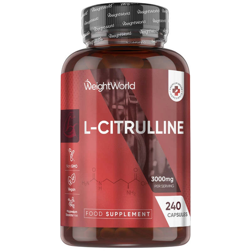WeightWorld L-Citrulline 3000 mg 240 Kapseln