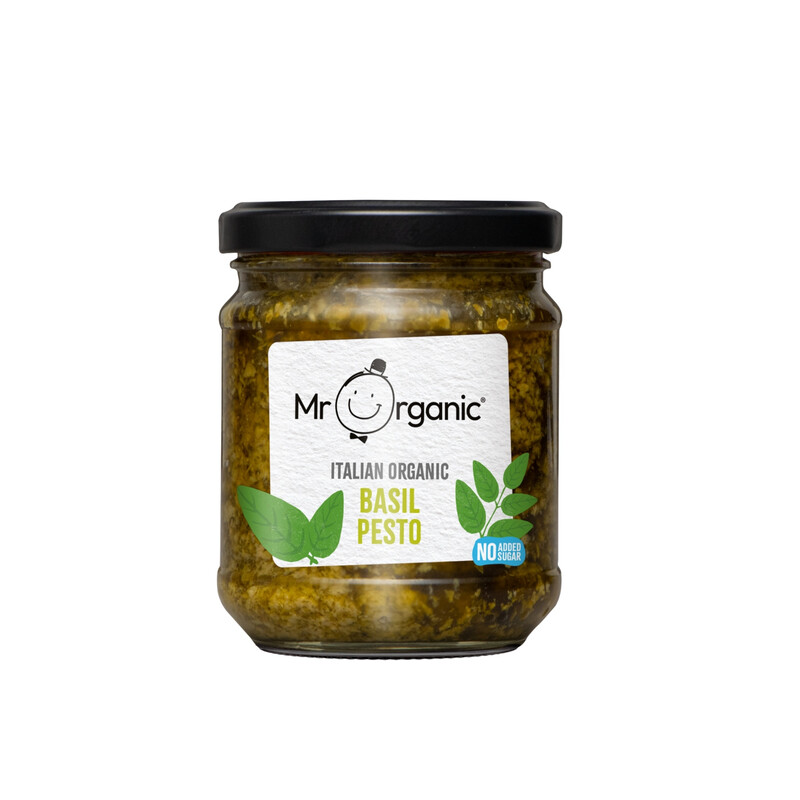 Mr Organic Basil Pesto 190G