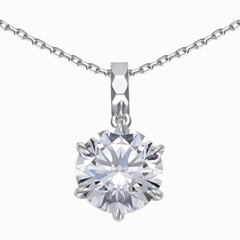 ALAIN MICHAL Honey Sweet Vertrag S925 Silber 1 Karat Lab-Grown Diamant Halskette