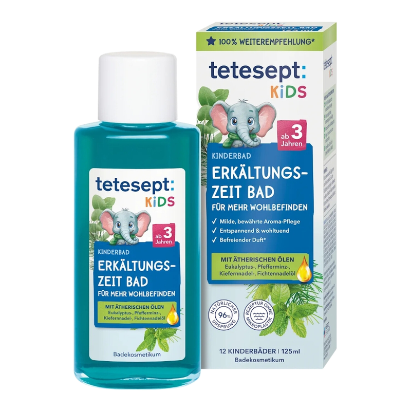 tetesept Kinder: Kinderbad Erkältungszeit 125 ml