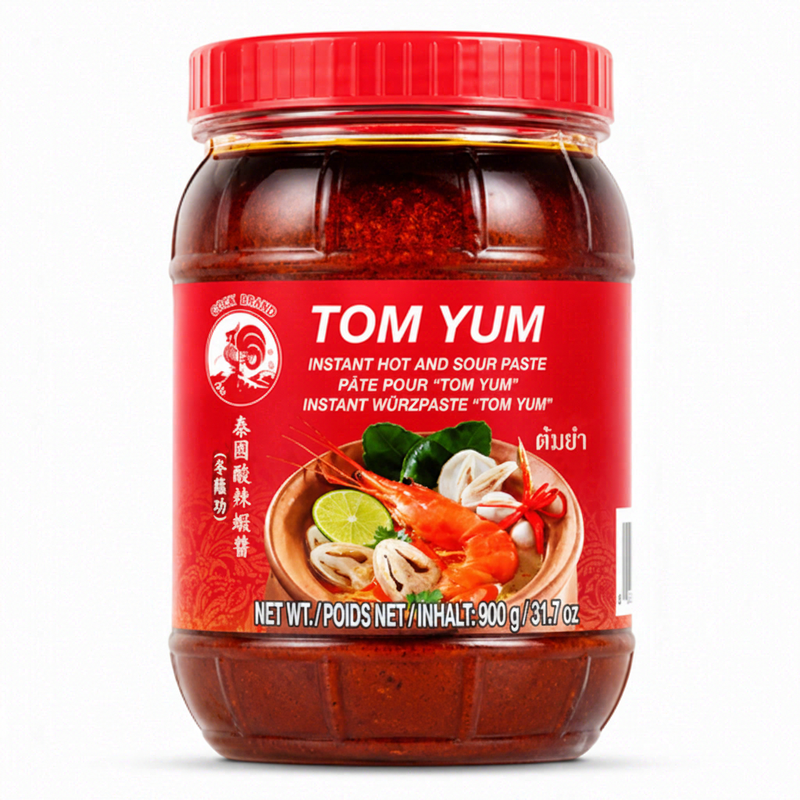Cock Brand Tom Yum-pasta (Pittig & Zuur) 900 g