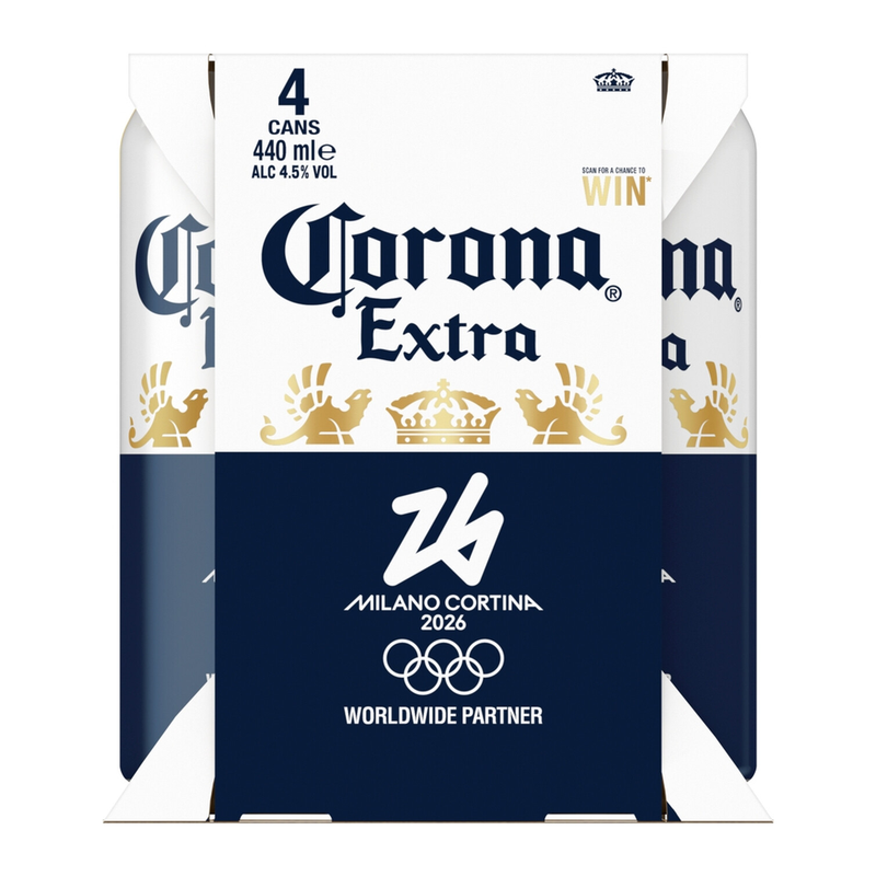 Corona Light Extra 4.5% Abv 4 X 440Ml
