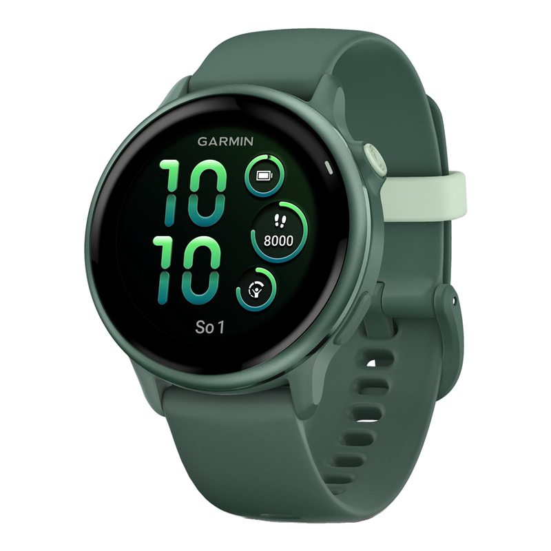 GARMIN vivoactive 6, metallic jaspisgroen