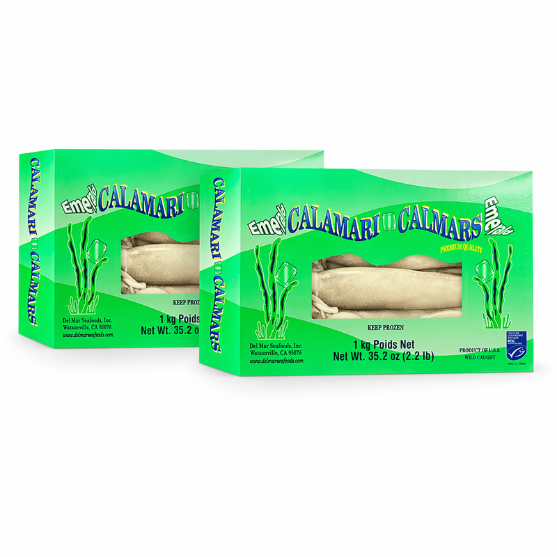 Mooijer-Volendam Californische inktvis rauw – 2 x 1 kg