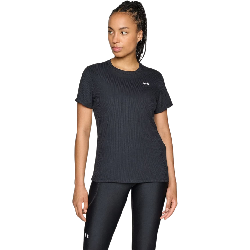 Under Armour Dames T-shirt Korte Mouwen Zwart Sportstyle Collectie L