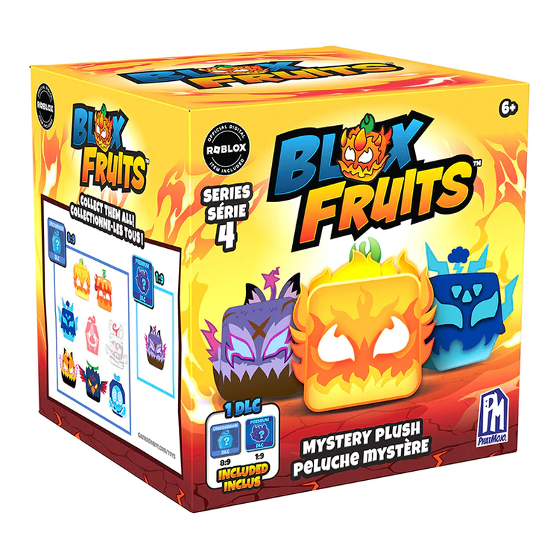 Blox Fruits Series 4 4-Inch Collectable Plush Soft Toy Blind Assortment