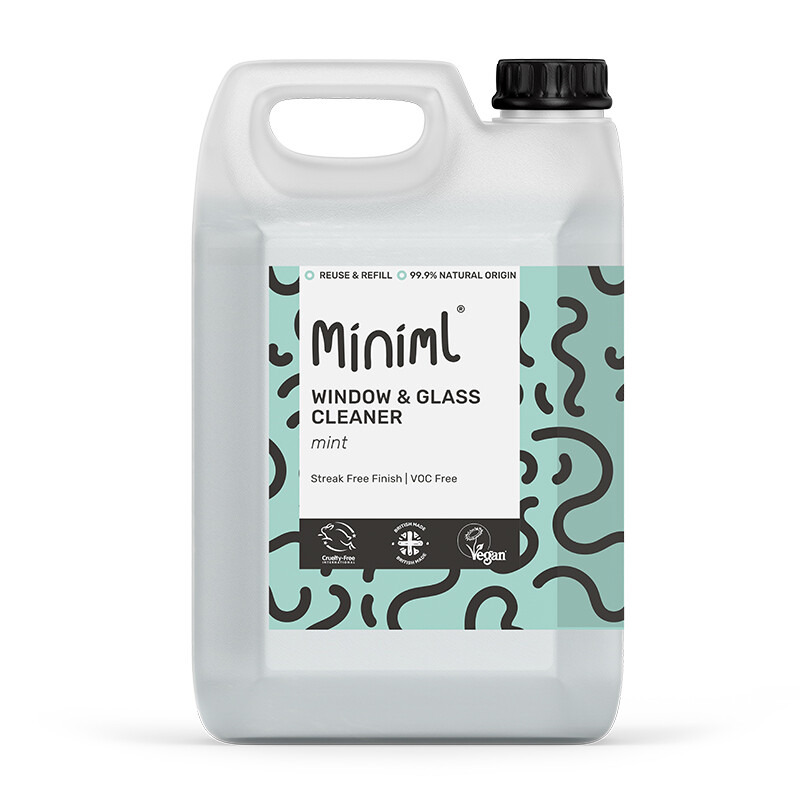 Window & Glass Cleaner - Mint 5L Refill