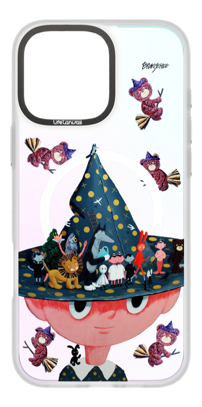 Canvas Series Magnetic Phone Case - iPhone16 - Magician