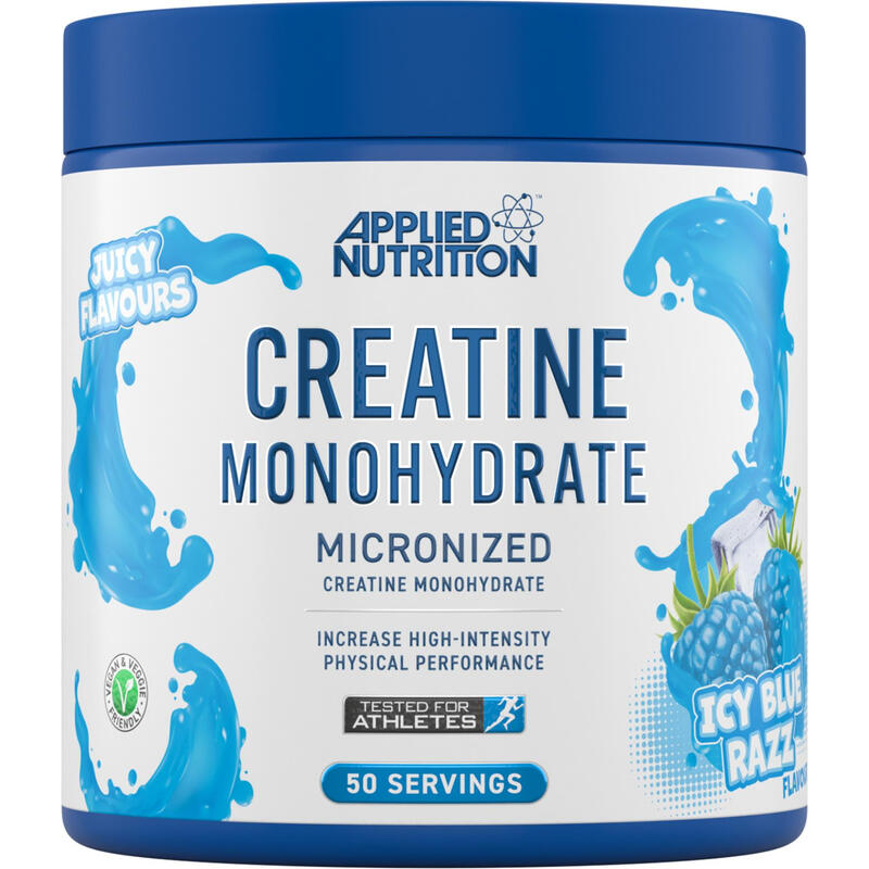 Creatine Monohydrate Strength Icy Blue Raspberry - 250 g