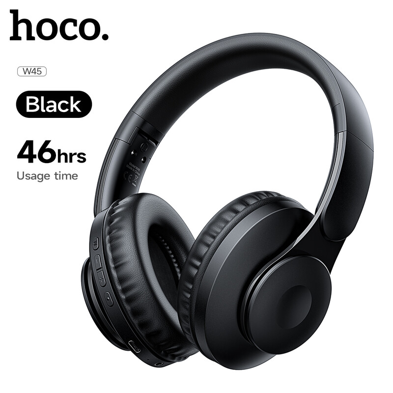 W45 Enjoy BT Headset - Black