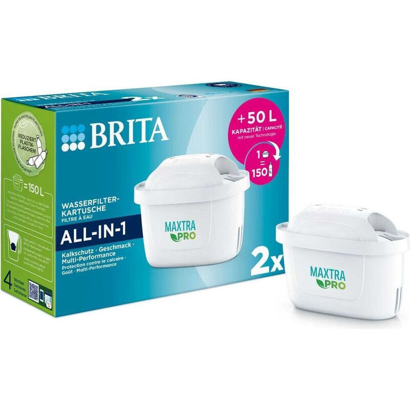 Cartouches filtrantes BRITA MAXTRA PRO ALL IN 1 Lot de 2 Haute qualité - vue 2