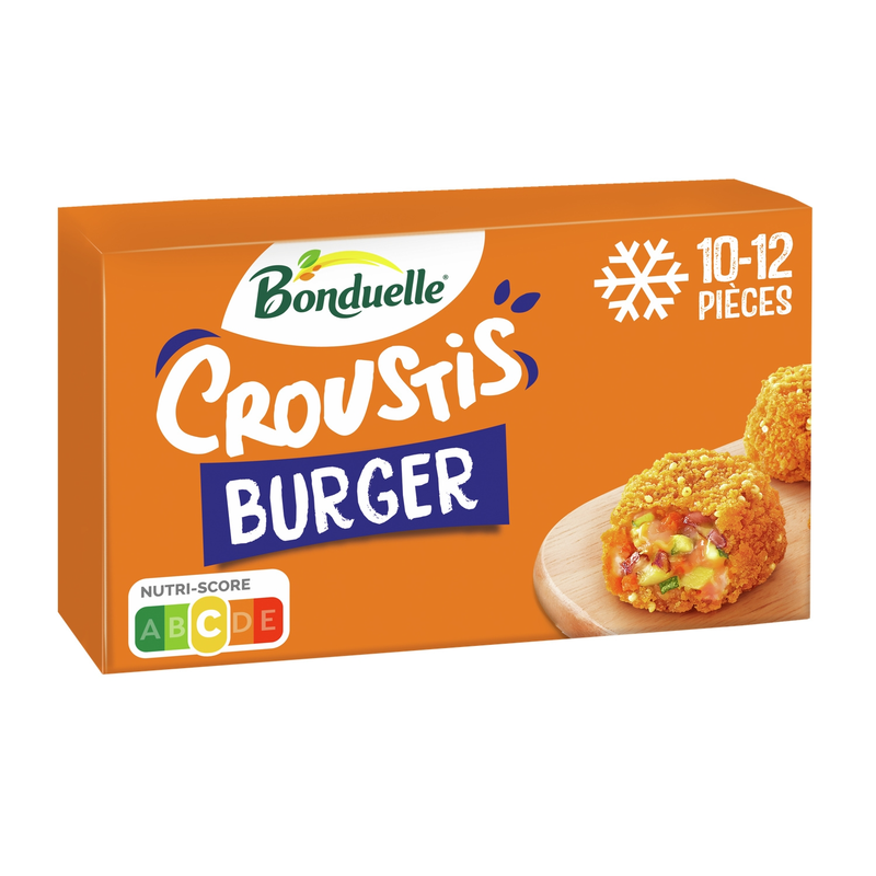 Bonduelle croustis apéro saveur burger