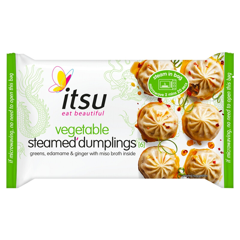 Vegetable Steamed Dumplings 168g