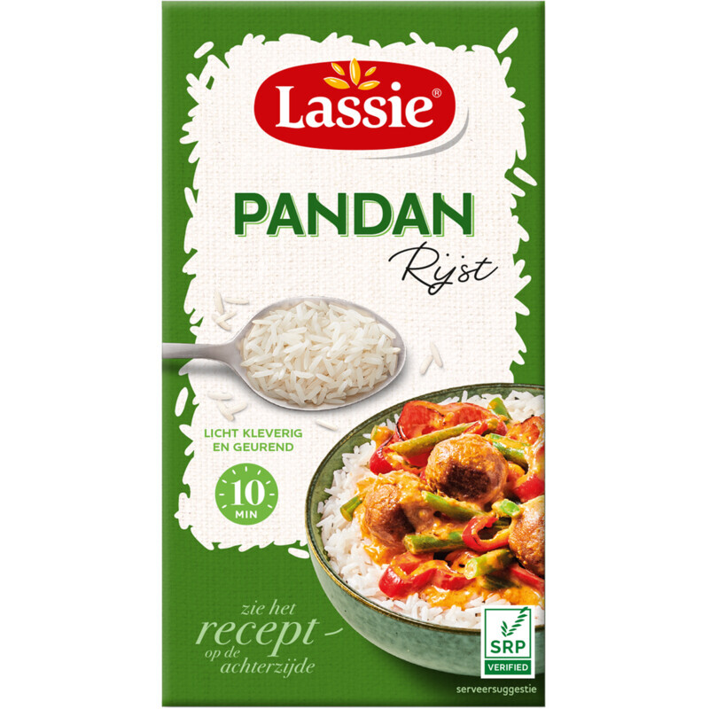 Lassie Pandan Rijst - 375 g