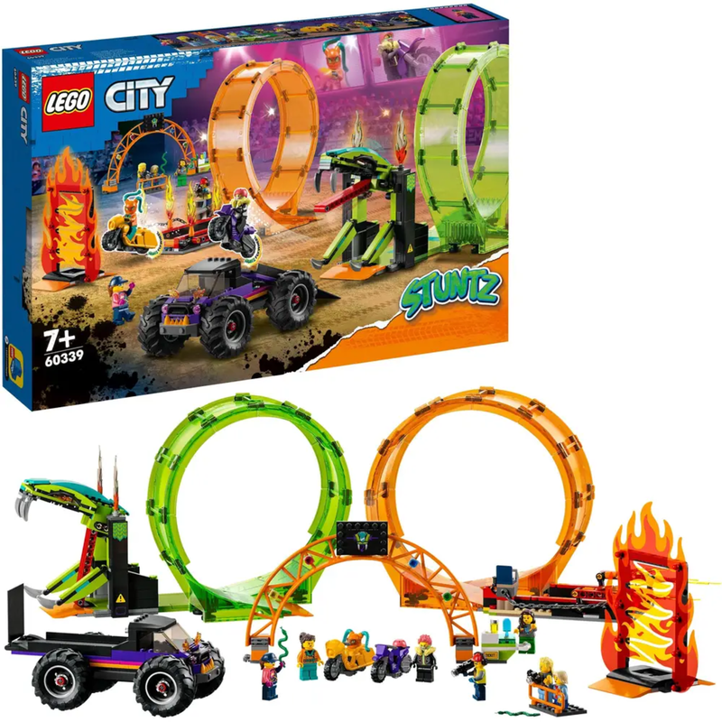 Lego 60339 City Doppel-Looping-Stunt-Arena
